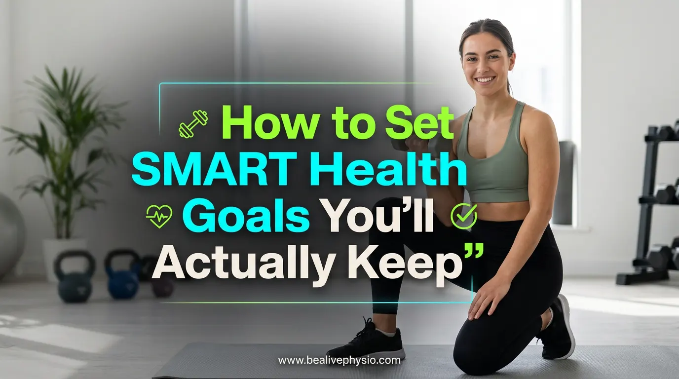 How to Set SMART Health Goals You’ll Actually Keep