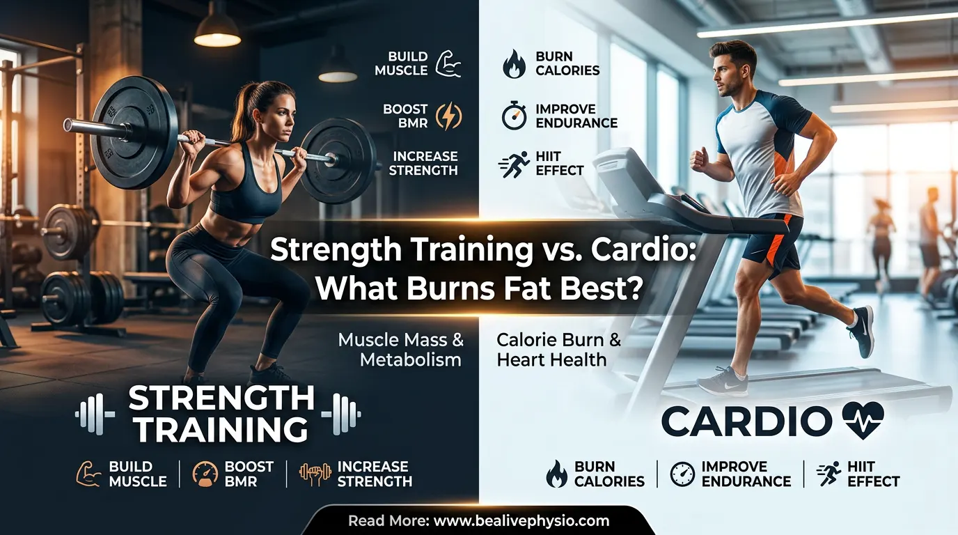 Strength Training vs Cardio – Fat Loss Explained