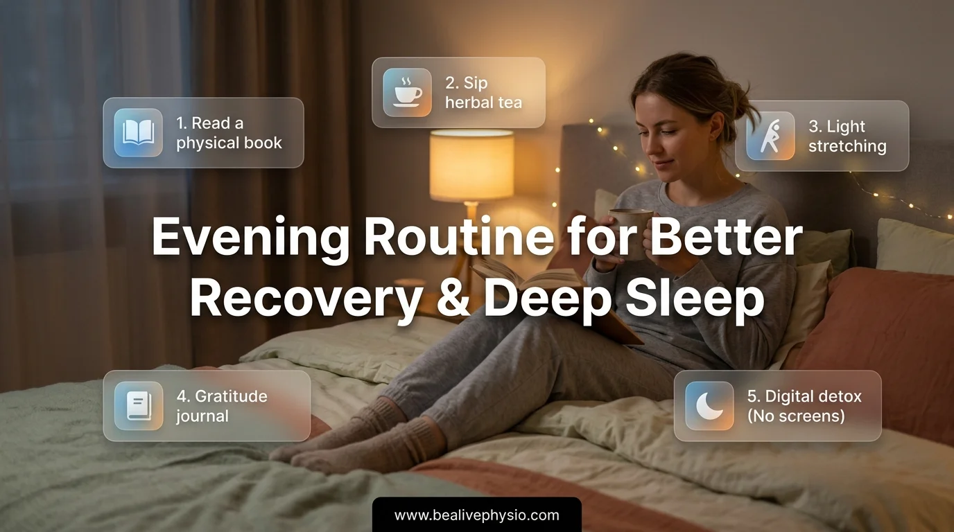 Evening Routine for Better Recovery & Deep Sleep