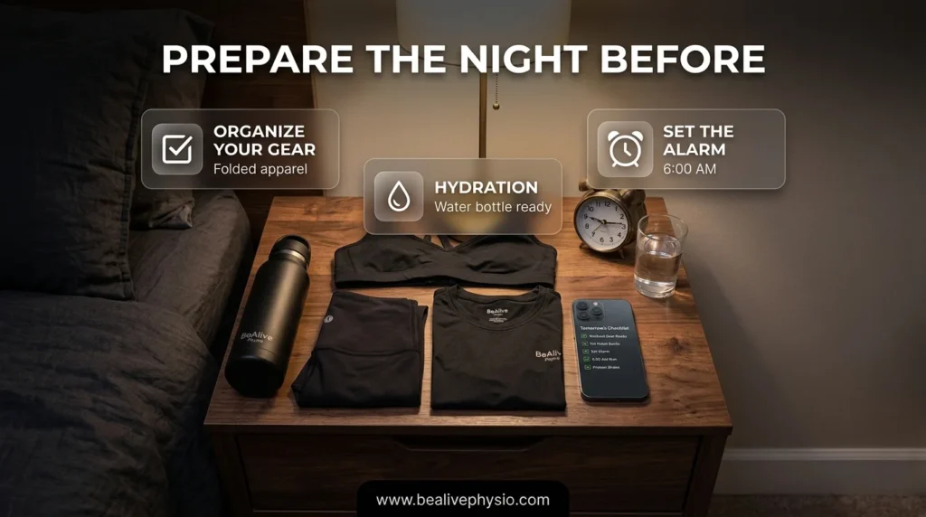 Night Routine Setup – Preparation Essentials